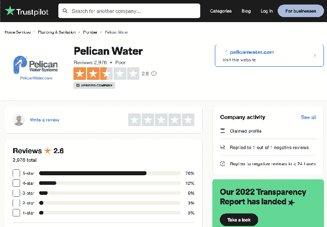 The Biggest PROBLEM With Pentair Pelican Water